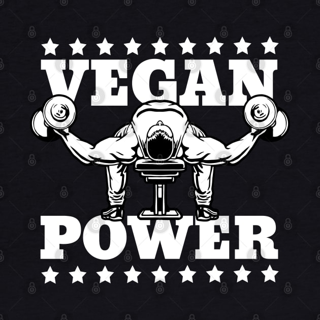 Vegan Power Weightlifter by RadStar